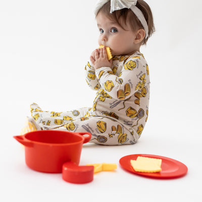 Pasta Footie Pajama