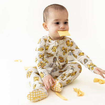 Pasta Footie Pajama