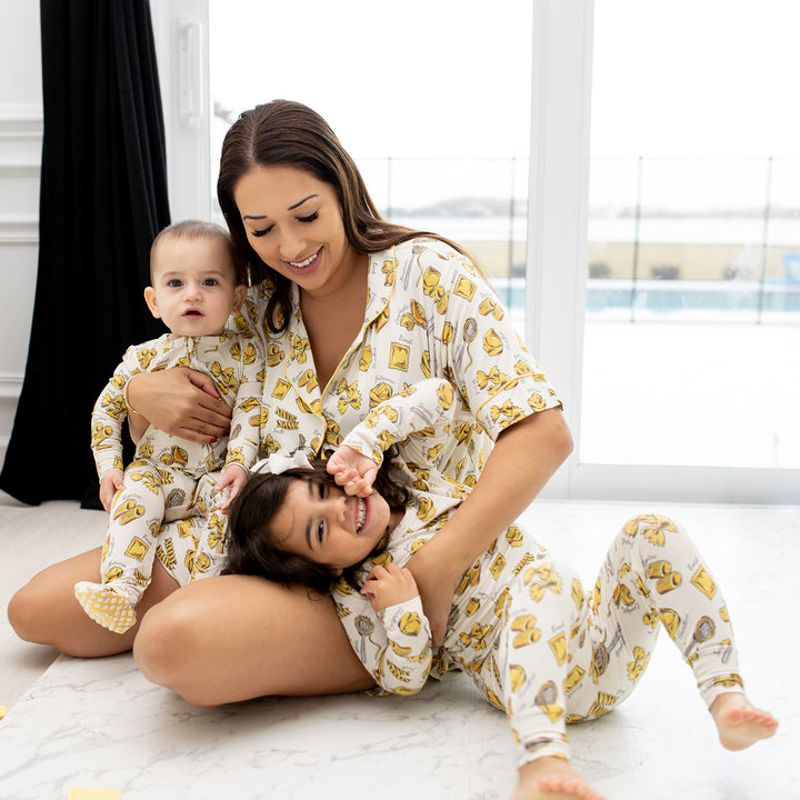 Pasta Long Sleeve Pajama – Sophia Bella